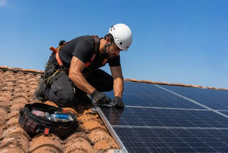 Maintenance et monitoring de panneaux solaires à Ancy