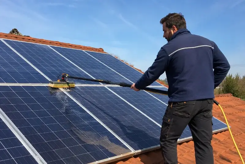 Nettoyage et entretien de panneaux solaires à Ancy